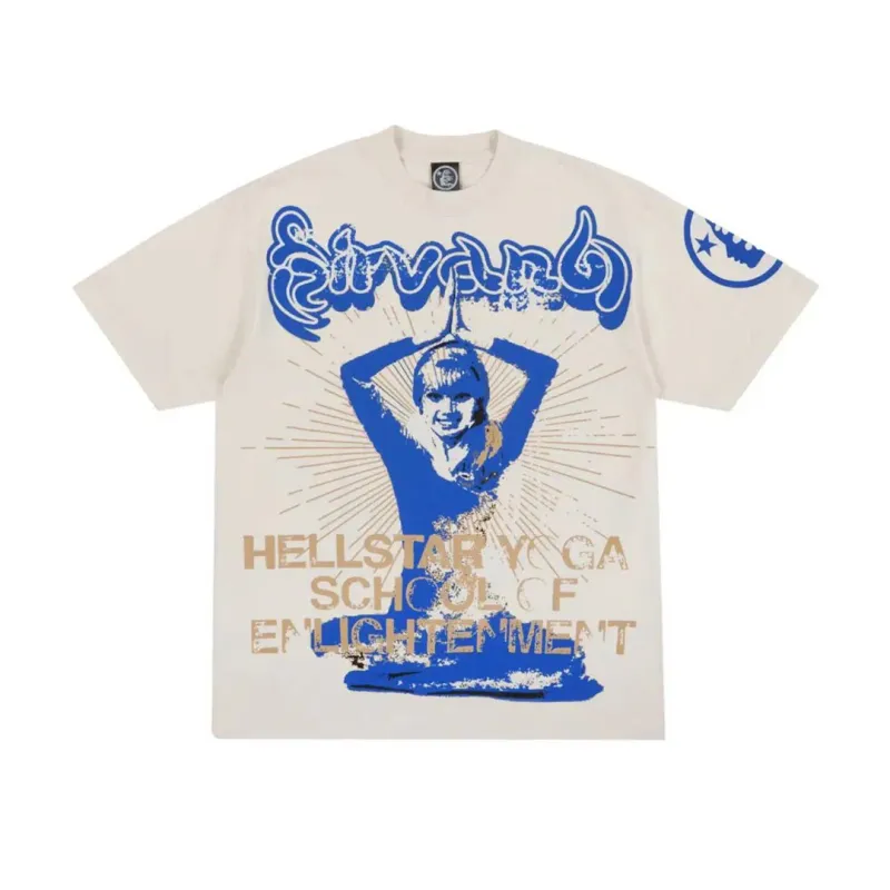 Hellstar Tee Yoga School Of Enlightenment Cream 
