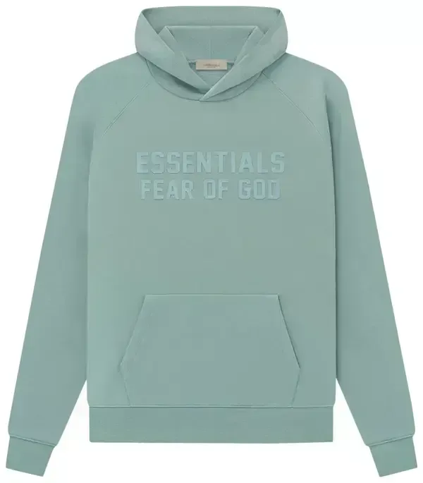 Essentials Hoodie Front Logo 'Sycamore'