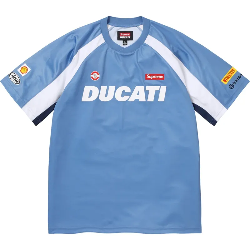 Supreme x Ducati Soccer Jersey SS24