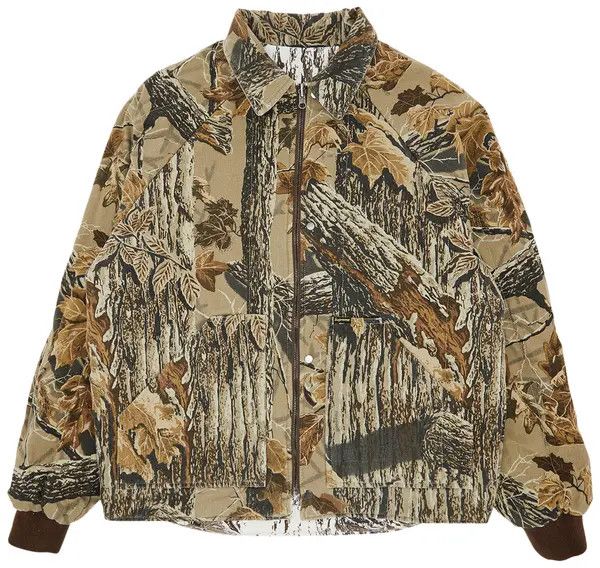 Supreme Work Jacket 'SS24 RealTree® Reversible Quilted'