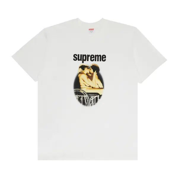 Supreme Kiss Tee White, Size: M