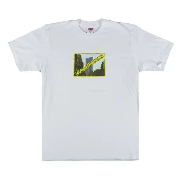 Supreme Greetings From NY T-Shirt White, Size: XL