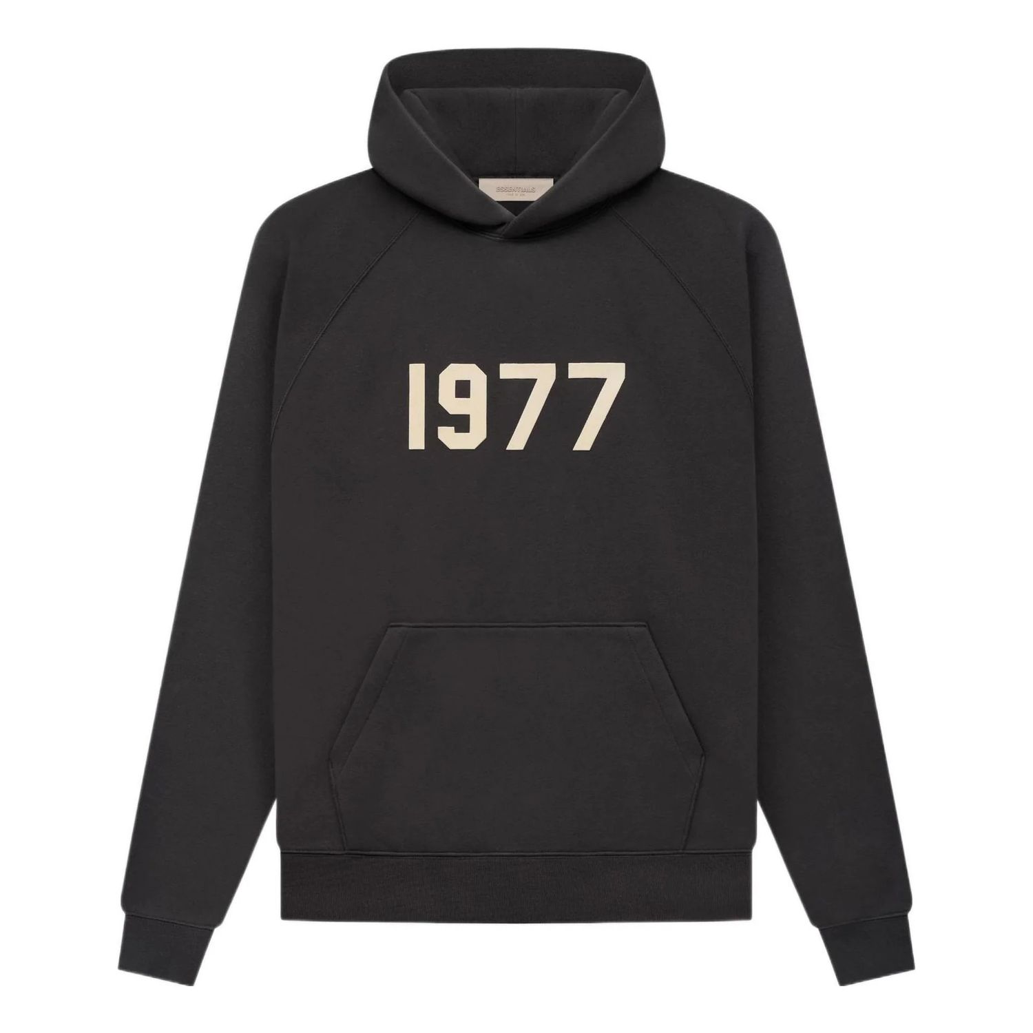 Essentials Hoodie Front Logo "1977" Iron