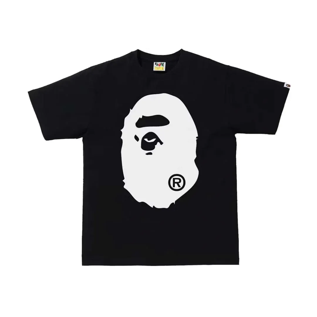 Bape Tee BH Plain White Ape F/B
