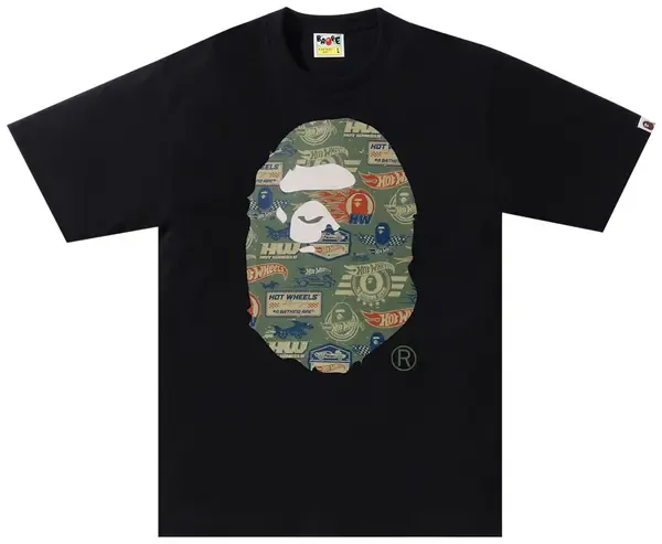 Bape Tee BH Hot Wheels Green-