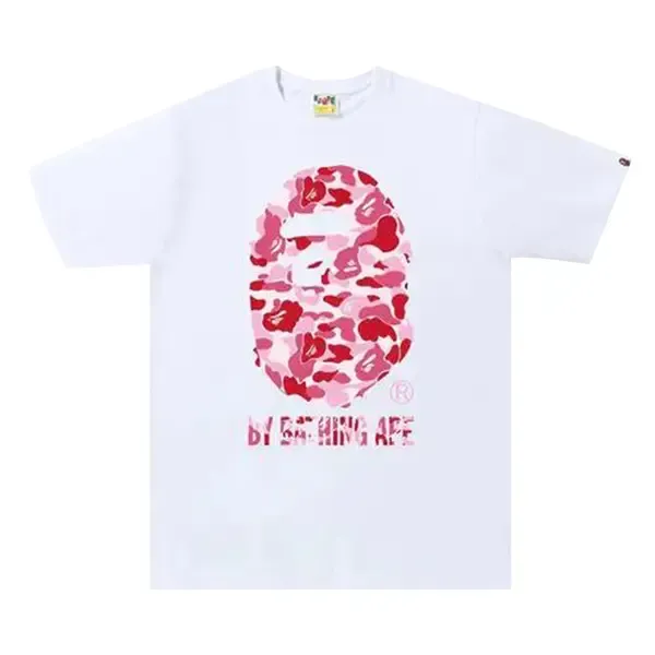 Bape Tee BH 'Pink Camo' | Tonal Letter