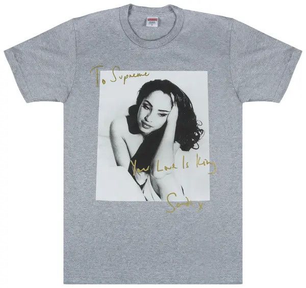Supreme Sade Tee Grey, Size: XL