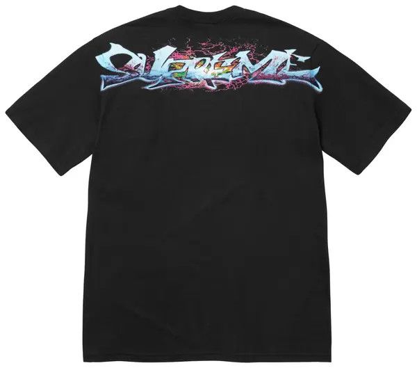 Supreme Tag Tee Black