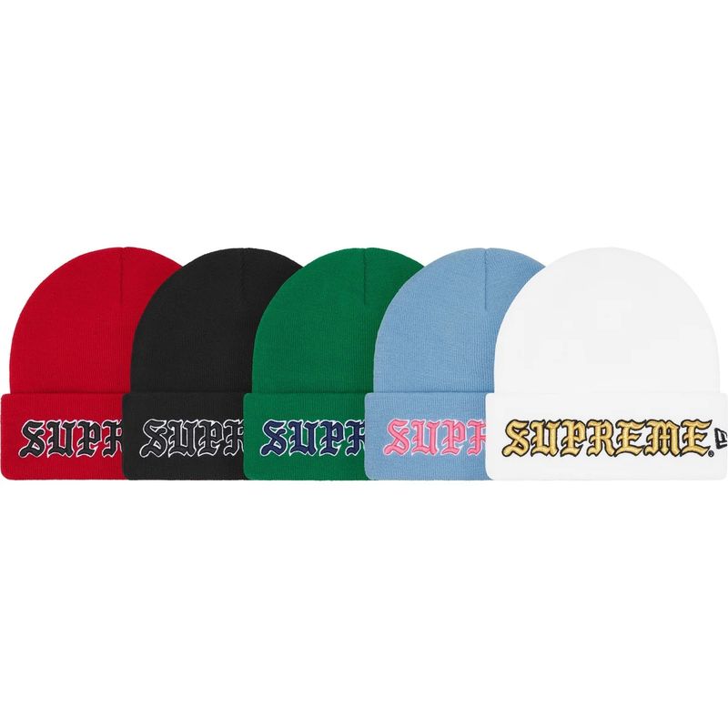 Supreme Beanie Old English