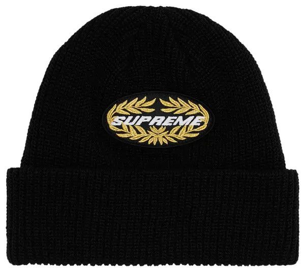 Supreme Beanie 'FW25 Terminal', Color: Black