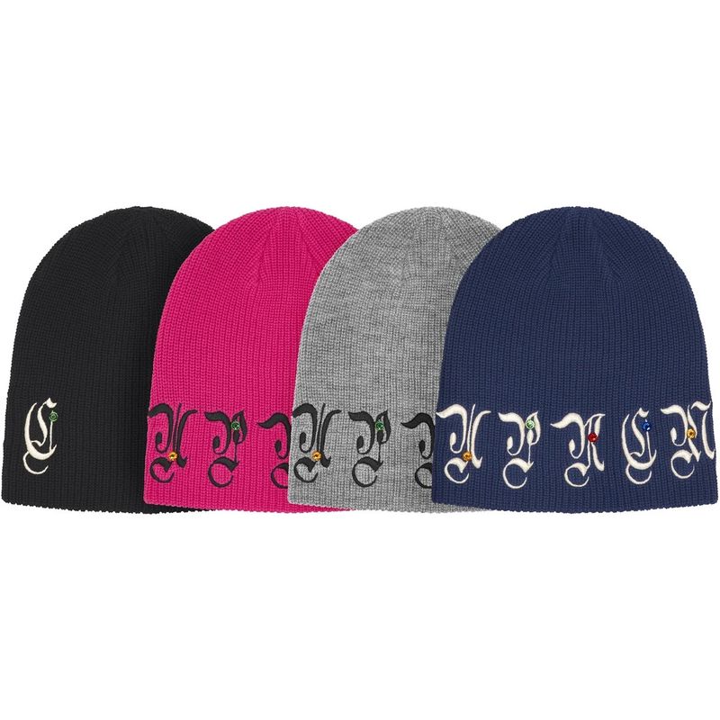 Supreme Beanie 'FW25 Aoi Gems'