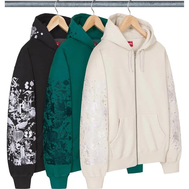 Supreme Zip Up 'SS24 Aoi'