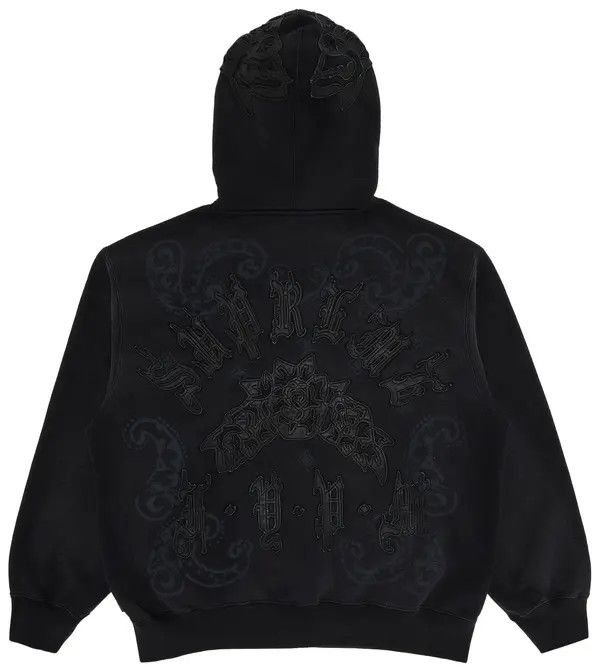 Supreme Zip Up 'SS25 Leather Applique'