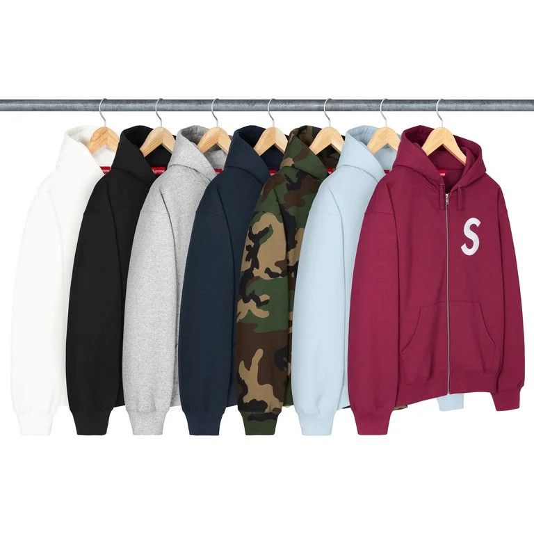 Supreme Zip Up 'FW25 S Logo'