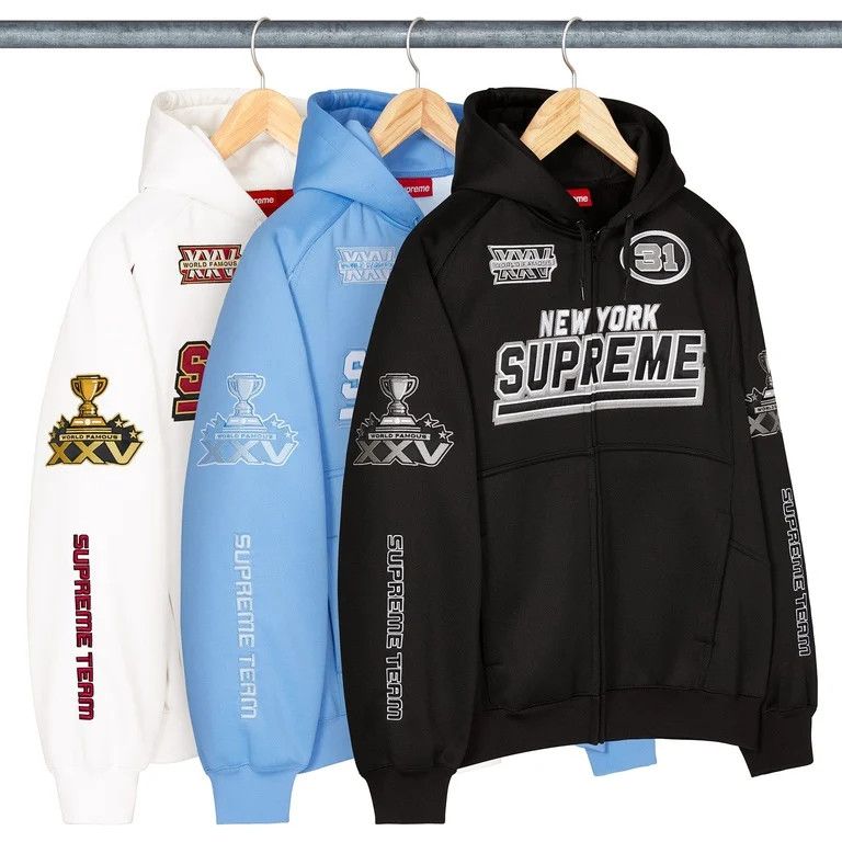 Supreme Zip Up 'FW25 Football'