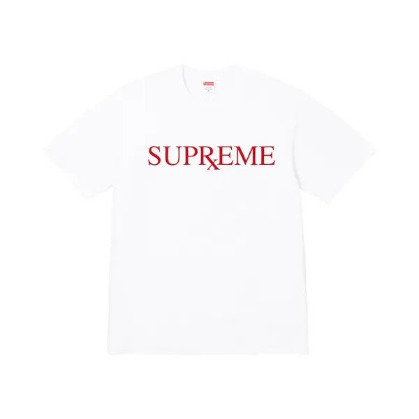 Supreme Tee 'FW25 RX', Color: White, Size: L