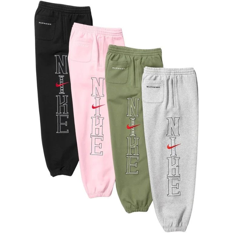 Supreme Sweatpant 'SS24 Nike Side Logo'