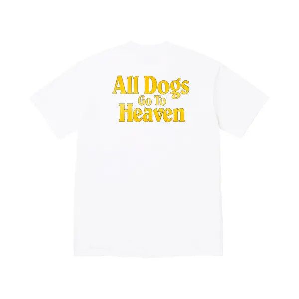 Supreme Tee 'FW25 All Dogs Go To Heaven'