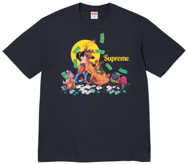 Supreme Tee 'FW25 All Dogs Go To Heaven'
