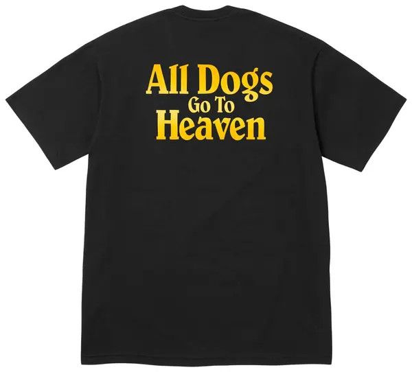 Supreme Tee 'FW25 All Dogs Go To Heaven'