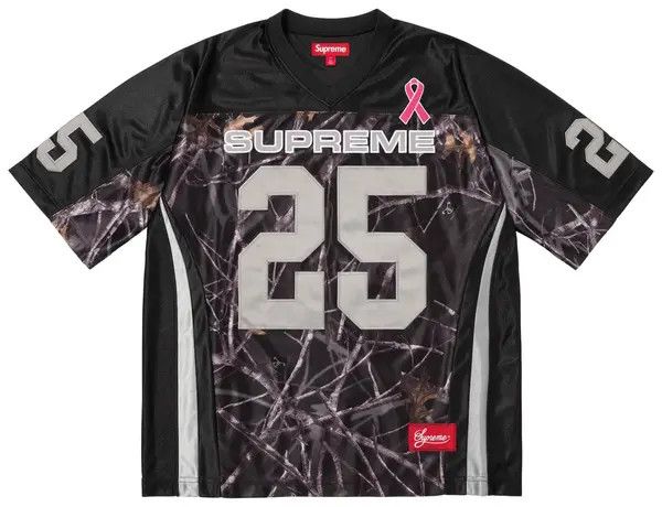 Supreme  Football Jersey 'FW25 Breast Cancer Awareness'