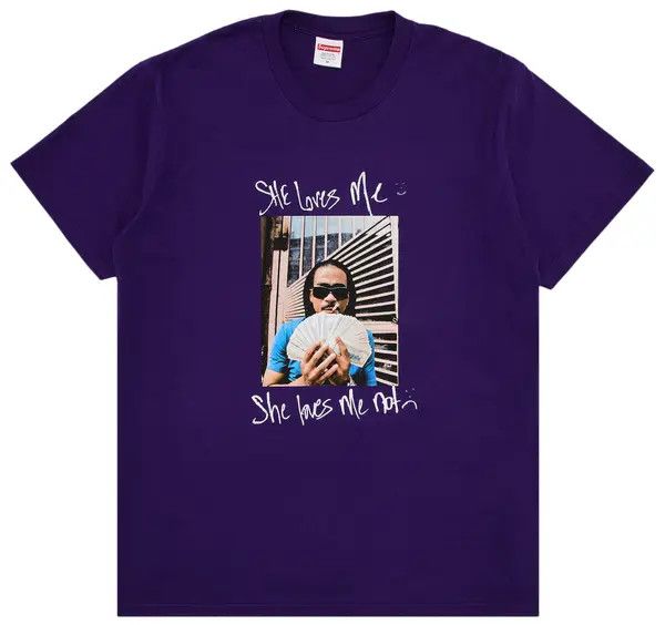 Supreme Tee 'SS25 Max B Tee', Color: Purple, Size: M