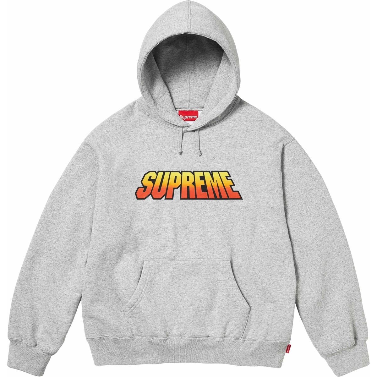 Supreme Hoodie	'SS24 Gradient', Color: Grey, Size: M
