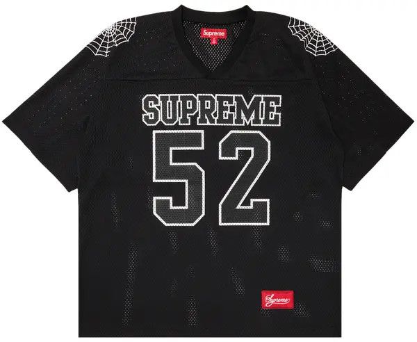  Supreme Football Jersey 'SS24 Spiderweb'