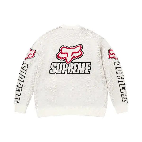 Supreme Crewneck Sweater 'FW25 Fox Racing'