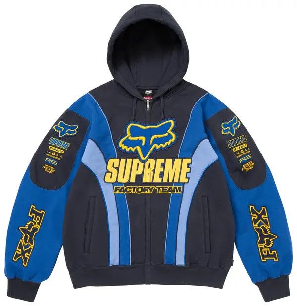 Supreme Zip Up 'FW25 Fox Racing'