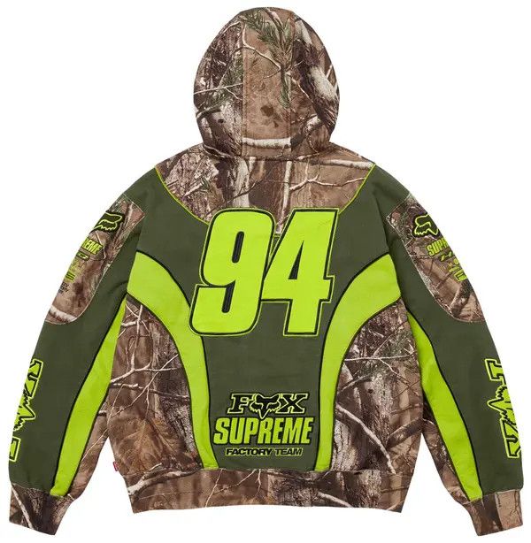 Supreme Zip Up 'FW25 Fox Racing'