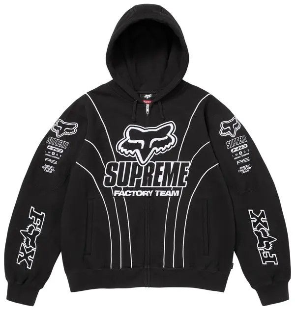 Supreme Zip Up 'FW25 Fox Racing'