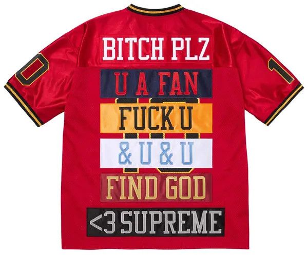 Supreme Jersey 'SS26 Find God' | 