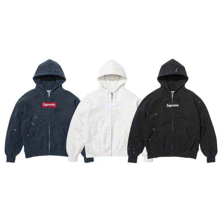 Supreme Zip Up 'SS26 MM6 Maison Margiela Box Logo' | 