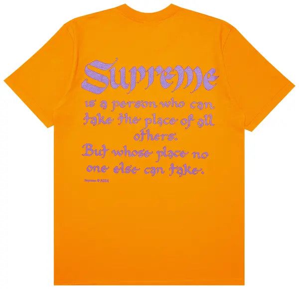 Supreme Tee 'SS22 Person'