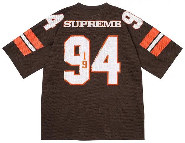 Supreme Football Jersey 'FW25 Sequin'