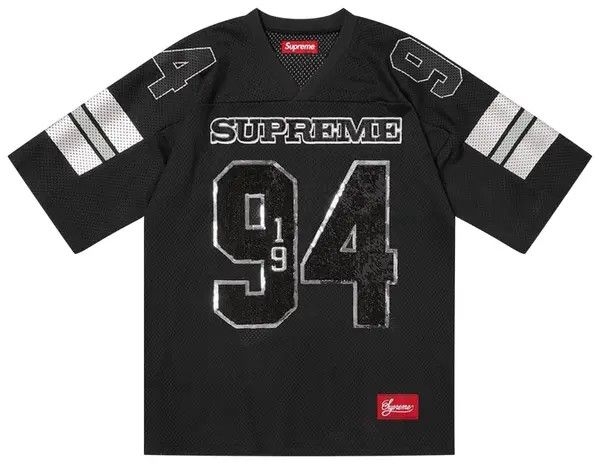 Supreme Football Jersey 'FW25 Sequin'
