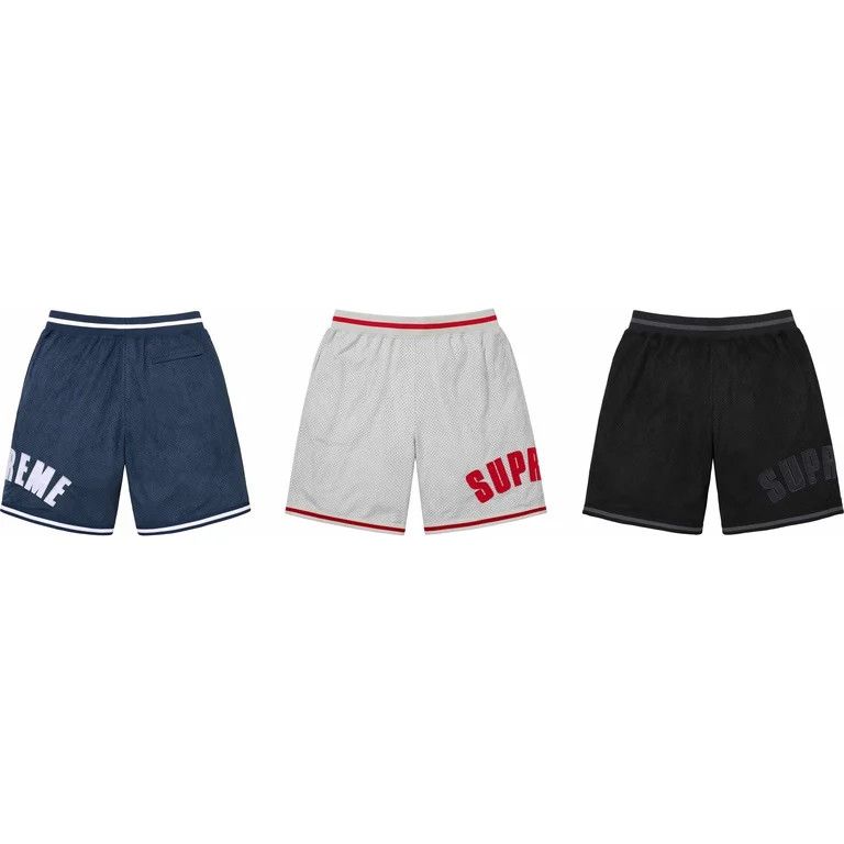 Supreme Shorts 'SS24 Ultrasuede Mesh'