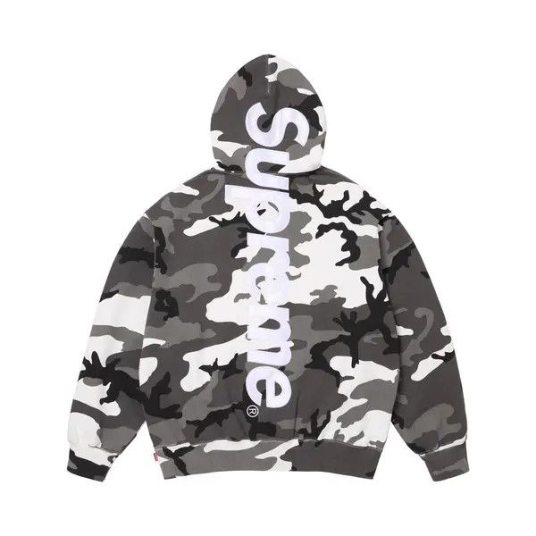 Supreme Hoodie 'SS26 Satin Applique Back Logo'