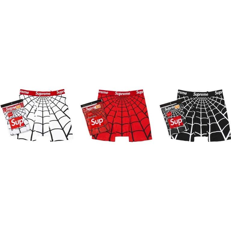 Supreme Boxer Briefs 'SS26 Hanes Spiderman' (2 Pack)