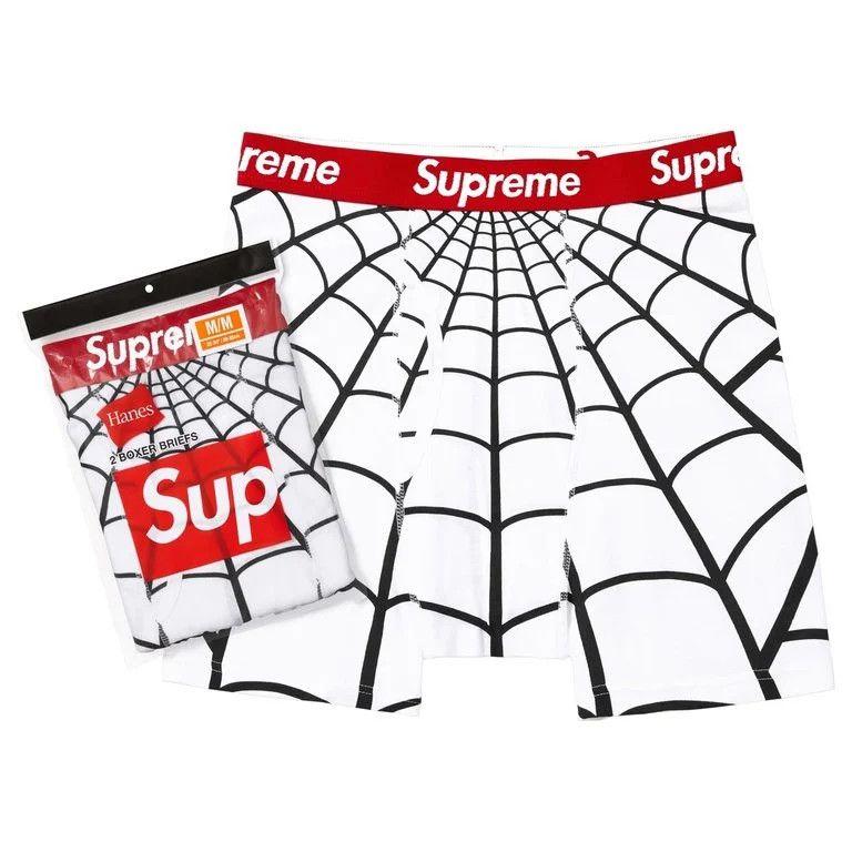 Supreme Boxer Briefs 'SS26 Hanes Spiderman' (2 Pack)