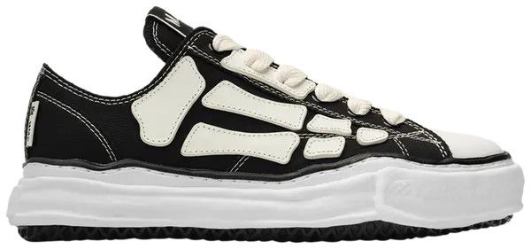 Maison Mihara Yasuhiro Low 'Amiri Bones Peterson OG Sole Canvas' Black
