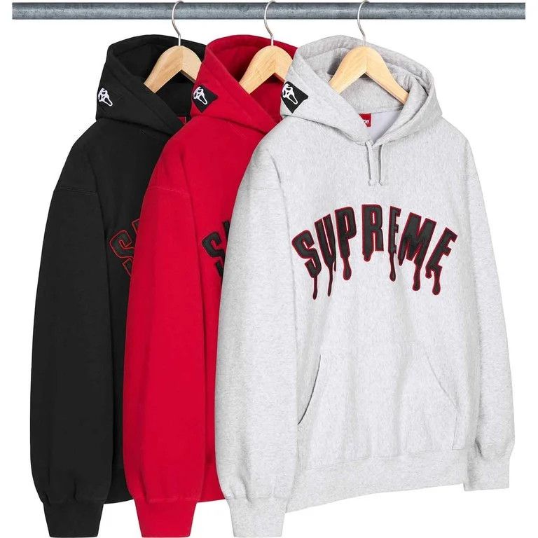 Supreme Hoodie 'SS26 Ghostface® Arc'