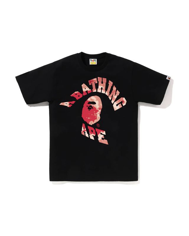 Bape Tee College 'Tie Dye Twist'|