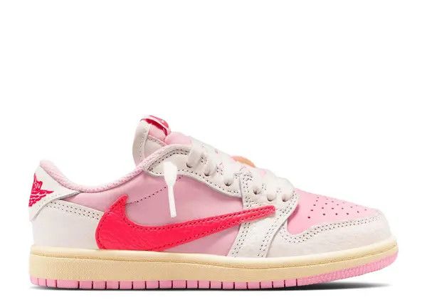 Jordan 1 Low OG Travis SP 'Sail Tropical Pink' (PS)