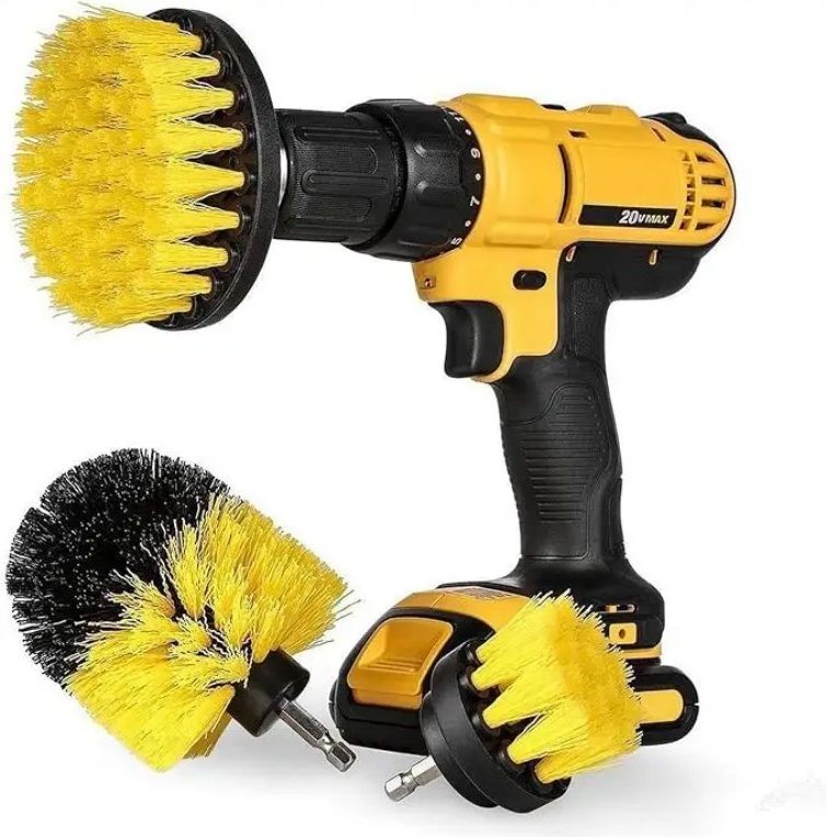 3-piece drill brush set