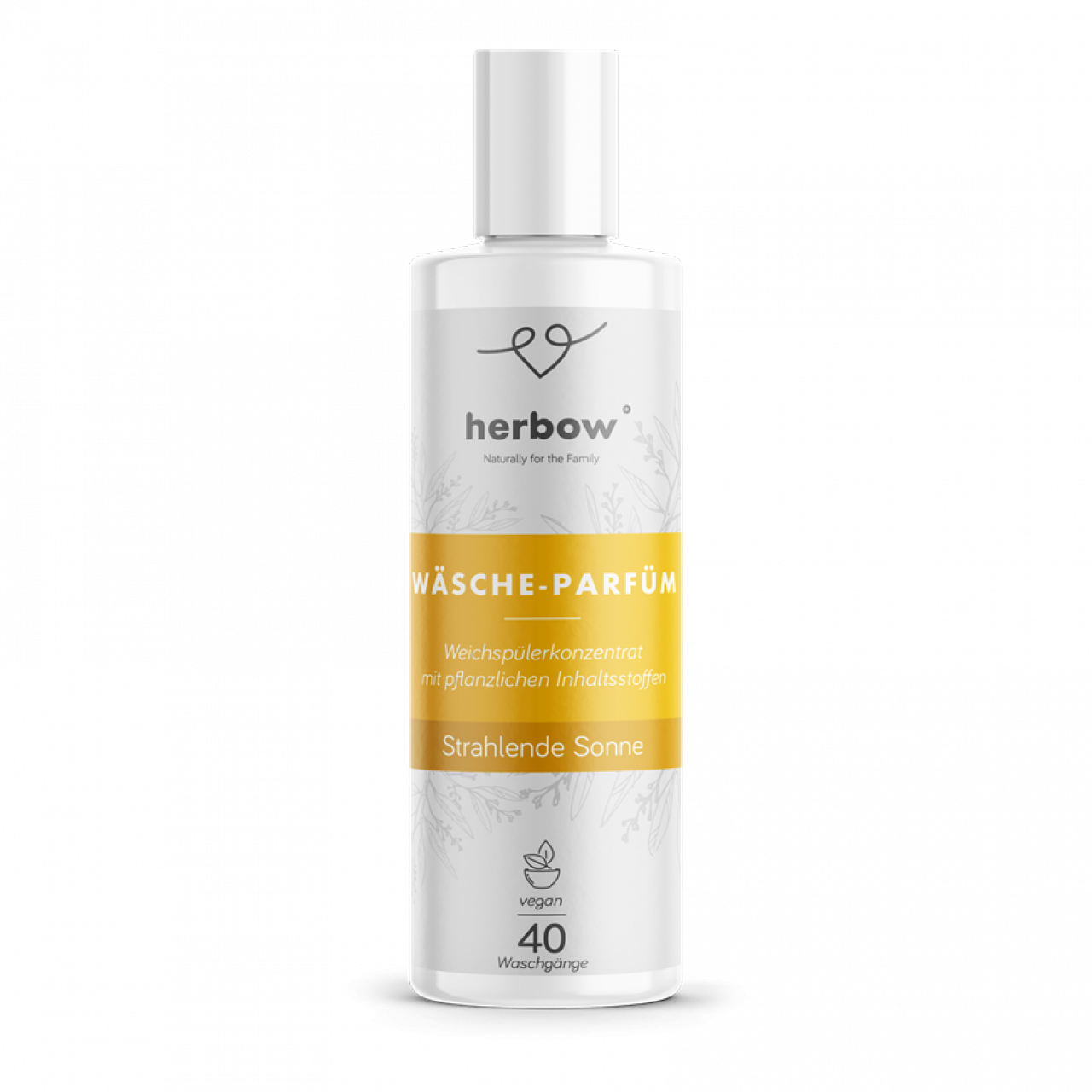 Herbow
Wäscheparfüm | Strahlende Sonne, 200 ml Herbow
Wäscheparfüm | Strahlende Sonne, 200 ml