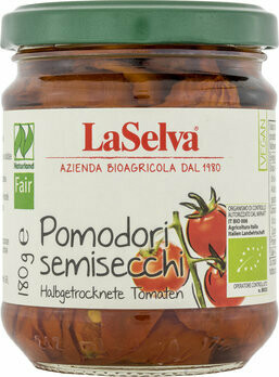 Tomaten halbgetrocknet in 100% Olivenöl, 180g Tomaten halbgetrocknet in 100% Olivenöl, 180g