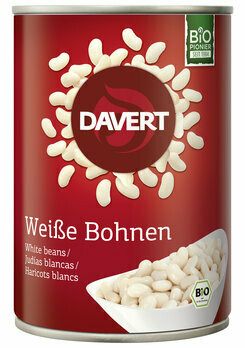 Weiße Bohnen Konserve, 400 g Weiße Bohnen Konserve, 400 g