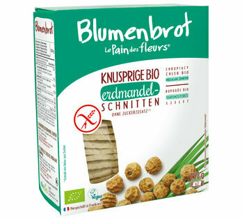 Knusprige Bio Erdmandel-Schnitten, 150 g Knusprige Bio Erdmandel-Schnitten, 150 g